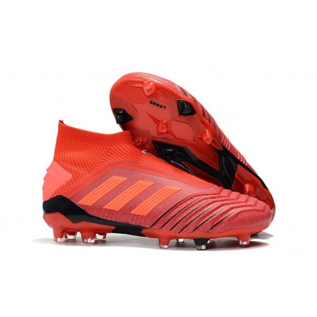 Scarpe da Calcio adidas Predator 19 + FG - Rosso