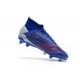 adidas Predator 19.1 FG Scarpa da Calcio - Blu Argento