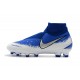 Nike Phantom Vsn Elite Df Fg Scarpa da Calcio - Blu Bianco