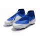 Nike Phantom Vsn Elite Df Fg Scarpa da Calcio - Blu Bianco