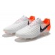 Scarpa da Calcio Nike Tiempo Legend VII Elite FG - Bianco Arancio