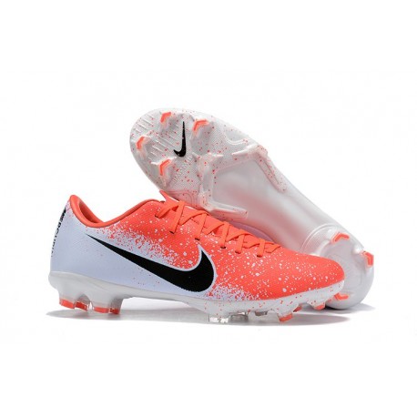 Nike Scarpa Uomo Mercurial Vapor XII Elite FG - Arancione Bianco Nero