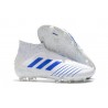 Scarpe da Calcio adidas Virtuso Predator 19 + FG - Bianco Blu