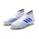 Scarpe da Calcio adidas Virtuso Predator 19 + FG - Bianco Blu