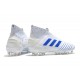 Scarpe da Calcio adidas Virtuso Predator 19 + FG - Bianco Blu