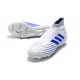 Scarpe da Calcio adidas Virtuso Predator 19 + FG - Bianco Blu