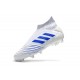 Scarpe da Calcio adidas Virtuso Predator 19 + FG - Bianco Blu