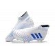 Scarpe da Calcio adidas Virtuso Predator 19 + FG - Bianco Blu