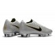 Nike Scarpa Uomo Mercurial Vapor XII Elite FG - Argento Negro