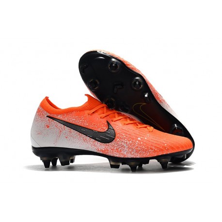 Scarpe da Calcio Nike Mercurial Vapor 12 AC SG-Pro Arancione Nero