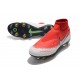 Nike Phantom Vision Elite Dynamic Fit Anti-Clog SG-PRO Rosso Bianco Argento