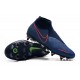 Nike Phantom Vision Elite Dynamic Fit Anti-Clog SG-PRO Blu Rojo