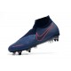 Nike Phantom Vision Elite Dynamic Fit Anti-Clog SG-PRO Blu Rojo