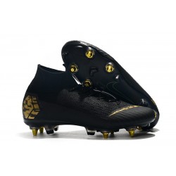 Scarpe Nike Mercurial Superfly 6 Elite SG PRO AC Nero Oro