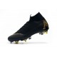 Scarpe Nike Mercurial Superfly 6 Elite SG PRO AC Nero Oro