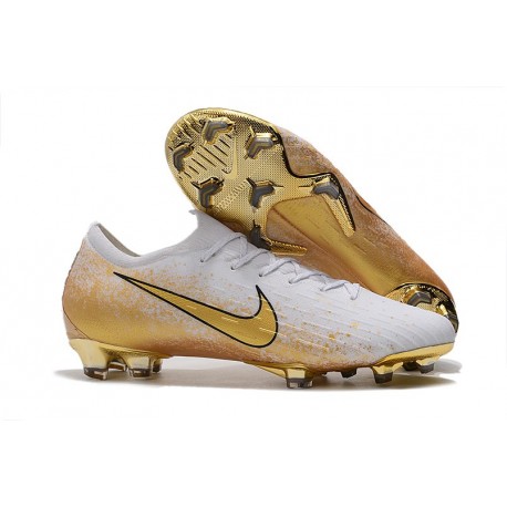 Nike Scarpe Calcio Mercurial Vapor 360 Elite Fg Bianco Oro