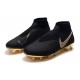 Nike Phantom Vsn Elite Df Fg Scarpa da Calcio - Nero Oro