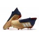 Scarpe da Calcio adidas Predator 19 + FG - Oro Argento Rosso