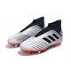 Scarpe da Calcio adidas Predator 19 + FG - Argento Nero Rosso