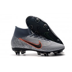 Scarpe Nike Mercurial Superfly 6 Elite SG PRO AC Grigio Arancio