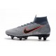 Scarpe Nike Mercurial Superfly 6 Elite SG PRO AC Grigio Arancio