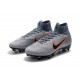 Scarpe Nike Mercurial Superfly 6 Elite SG PRO AC Grigio Arancio