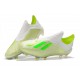 adidas X 18+ FG Scarpe da Calcio - Bianco Verde