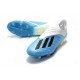 adidas X 18+ FG Scarpe da Calcio - Blu Bianco Nero