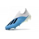 adidas X 18+ FG Scarpe da Calcio - Blu Bianco Nero