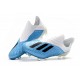 adidas X 18+ FG Scarpe da Calcio - Blu Bianco Nero