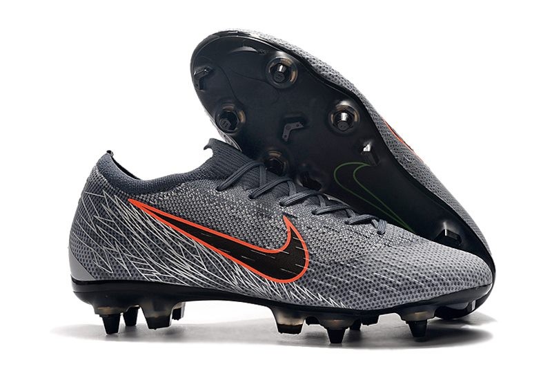 Scarpe da Calcio Nike Mercurial Vapor 12 AC SG Pro Grigio Nero