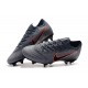 Scarpe da Calcio Nike Mercurial Vapor 12 AC SG-Pro Grigio Nero