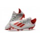 adidas X 19.1 FG Scarpe da Calcio Argento Rosso