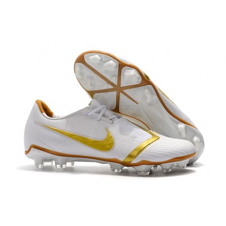 Nike Phantom VNM Elite Terreni Compatti Bianco Oro