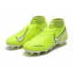 Scarpini Calcio Nike Phantom Vision Elite FG Volt Bianco