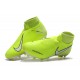 Scarpini Calcio Nike Phantom Vision Elite FG Volt Bianco