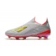 Scarpe da Calcio Adidas X 19+ FG Argento Rosso