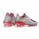 Scarpe da Calcio Adidas X 19+ FG Argento Rosso