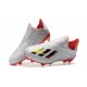 Scarpe da Calcio Adidas X 19+ FG Argento Rosso