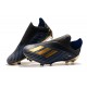 Scarpe da Calcio Adidas X 19+ FG Nero Oro Blu