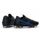 Scarpa Nuovo Nike Tiempo Legend 8 Elite FG Nero Blu