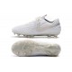 Scarpa Nuovo Nike Tiempo Legend 8 Elite FG Bianco Cromo Platino