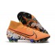 Scarpe Nike Mercurial Superfly VII Elite FG - Arancione Bianco