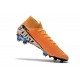 Scarpe Nike Mercurial Superfly VII Elite FG - Arancione Bianco