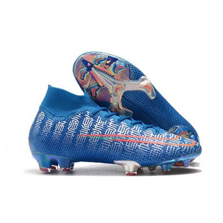 Scarpe Nike Mercurial Superfly VII Elite FG -Blu Rosso