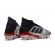 adidas Predator 19.1 FG Scarpa da Calcio - Argento Nero Rosso