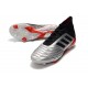 adidas Predator 19.1 FG Scarpa da Calcio - Argento Nero Rosso