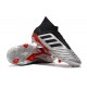 adidas Predator 19.1 FG Scarpa da Calcio - Argento Nero Rosso