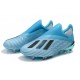 Scarpe da Calcio Adidas X 19+ FG Ciano Nero