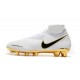 Scarpe da Calcio Nuovo Nike Phantom Vision Elite DF FG - Bianca Oro